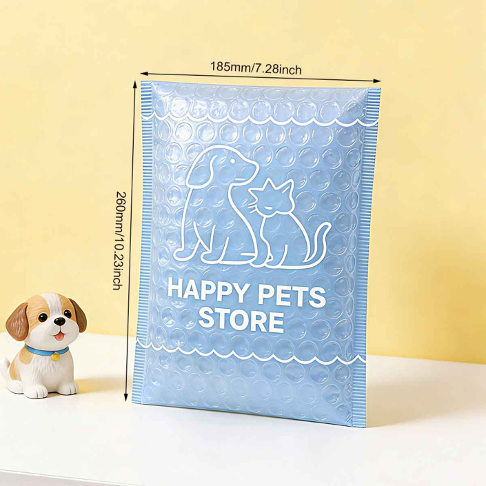 bubble mailers with strong cushioning protection. Waterproof, tear-resistant, and customizable for secure e-commerce shipping and branding.