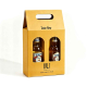 Custom Beer & Beverage Tote Box with Handle