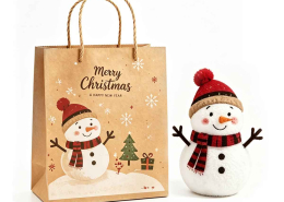 Christmas paper bag