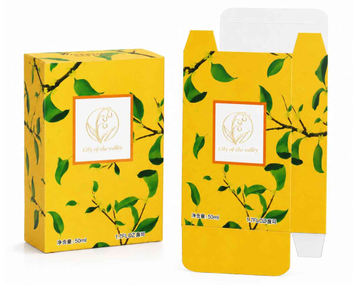 printed perfume box