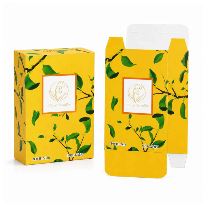 printed perfume box