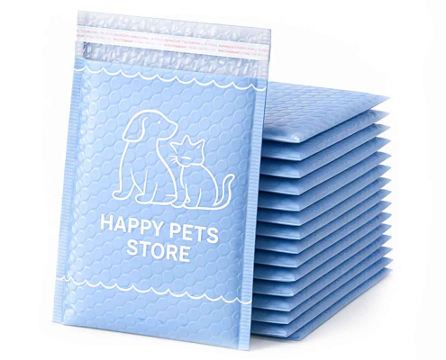Custom Waterproof Bubble Mailer Padded Envelope Shipping Bags