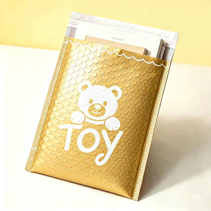 Custom bubble mailers