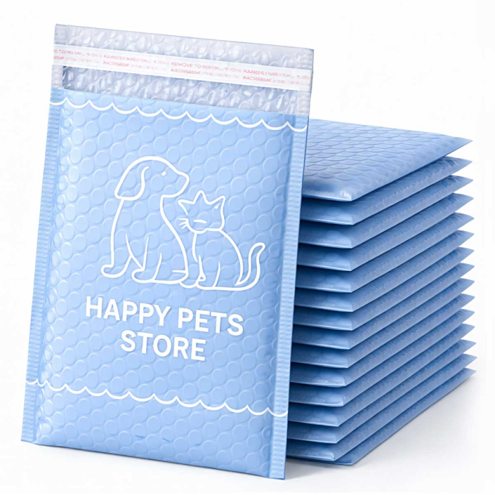 Custom Waterproof Bubble Mailer Padded Envelope Shipping Bags