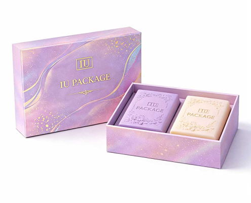 Elegant rigid gift box with lid and base design