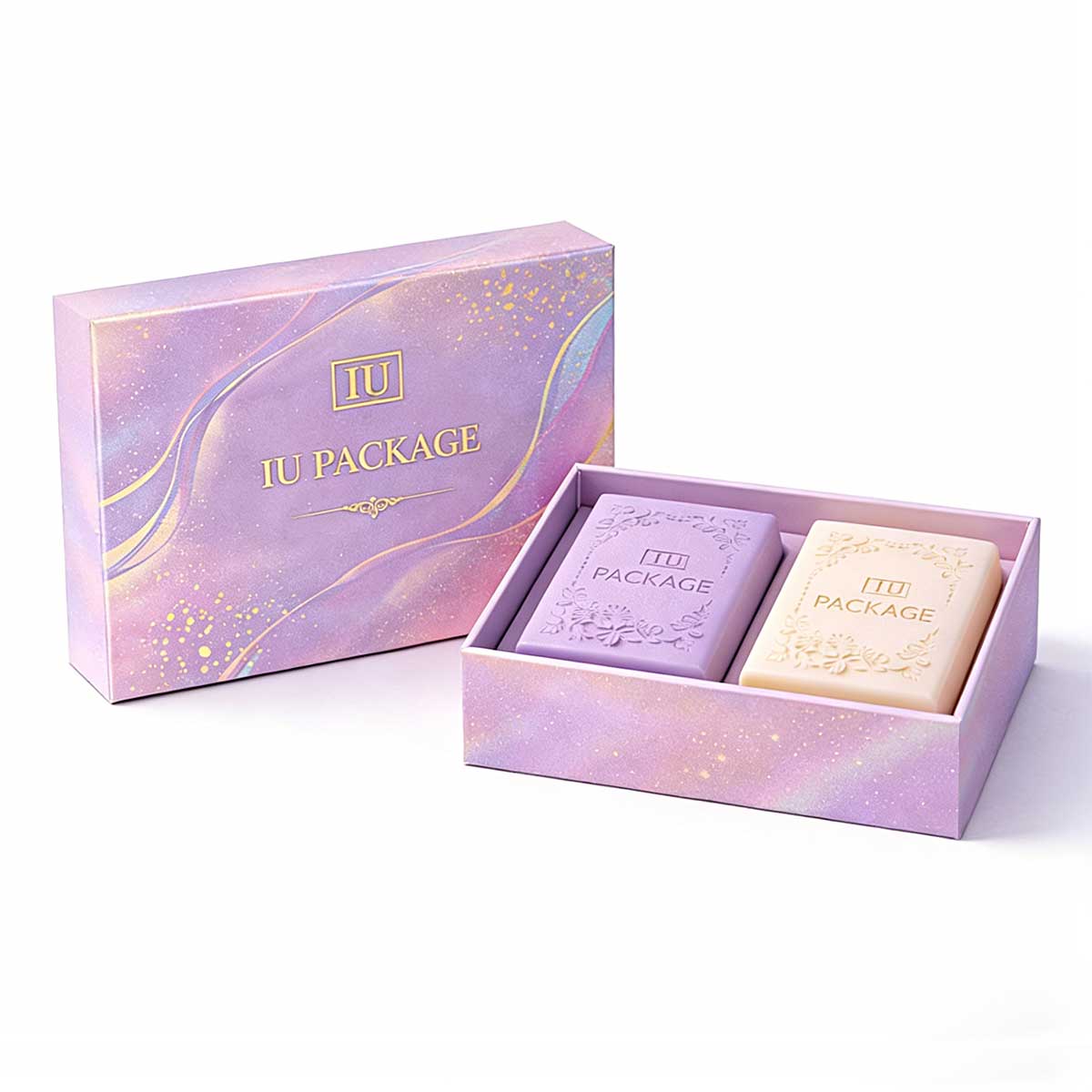 Elegant rigid gift box with lid and base design