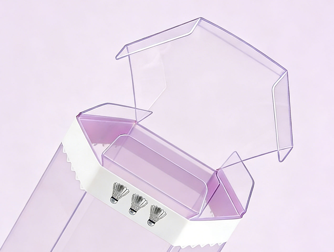 Transparent plastic box for retail display and packaging. Durable, dust-proof, and customizable for cosmetics, gifts, and product presentation.
