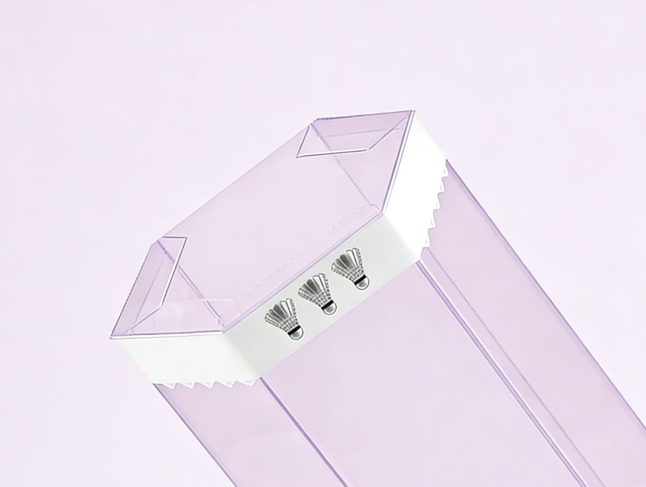 Transparent plastic box for retail display and packaging. Durable, dust-proof, and customizable for cosmetics, gifts, and product presentation.