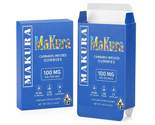 gummy packaging box