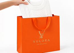 custom paper gift bag