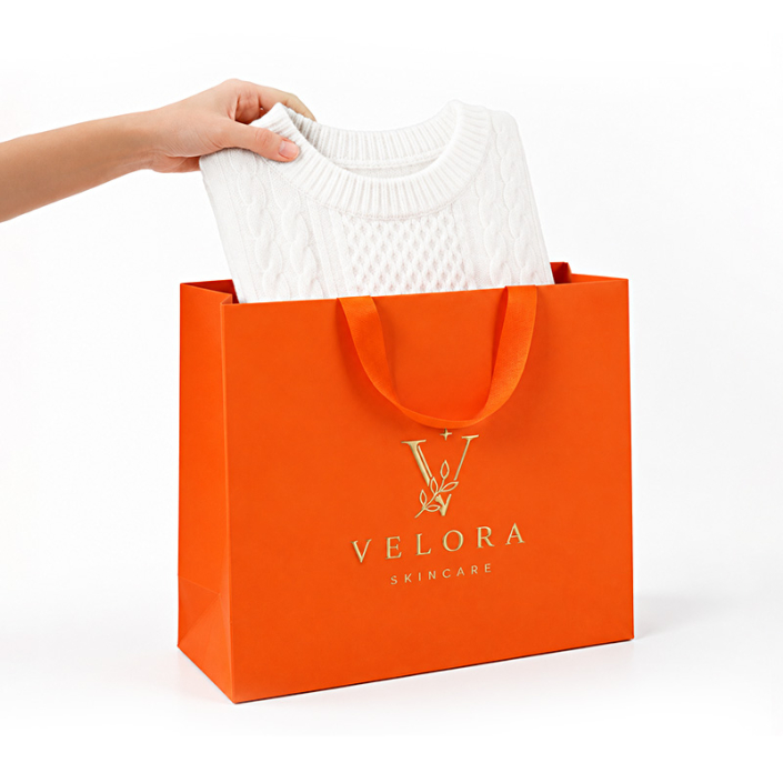 custom paper gift bag