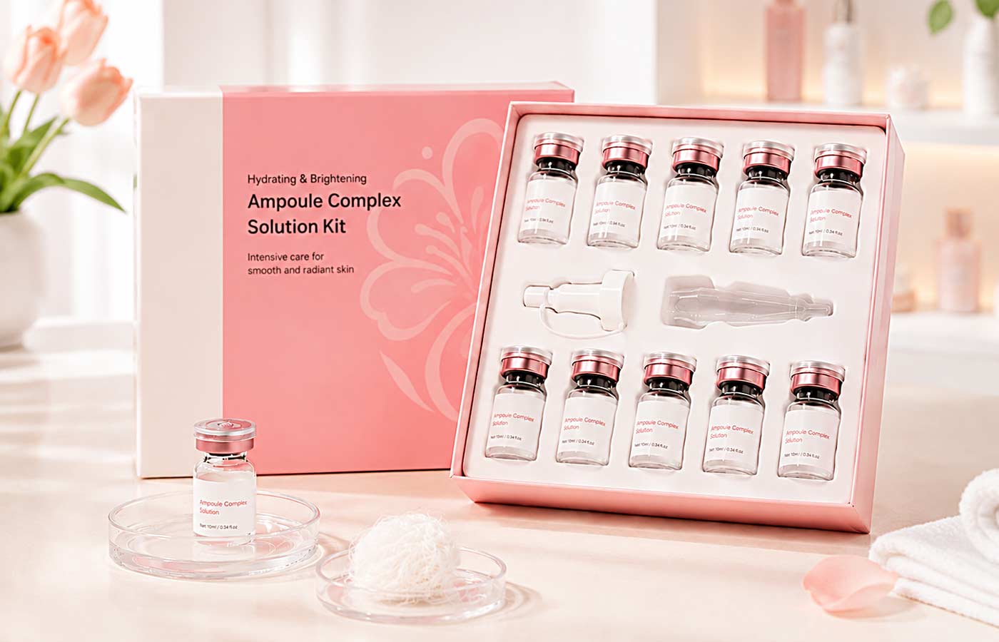 perfume box with insert