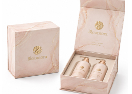 custom shampoo packaging box