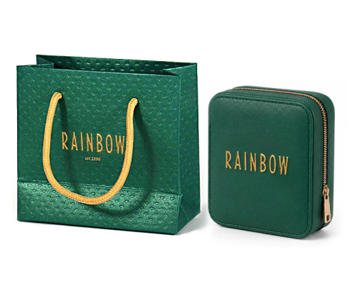 jewelry bag with logo