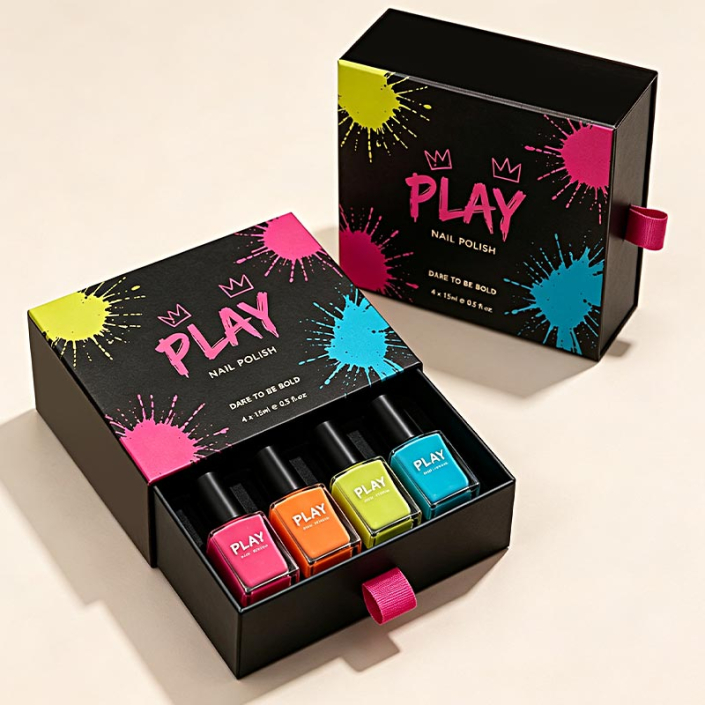 custom nail polish packaging