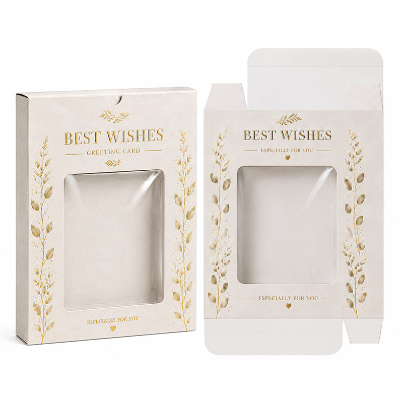 greeting card packaging box custom greeting card packaging