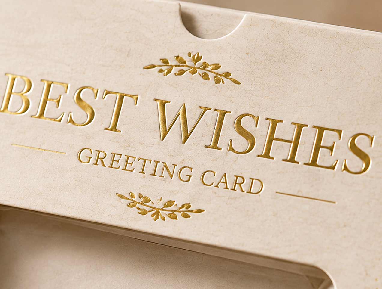 Gold Foil Details Metallic gold lettering and botanical patterns add a refined decorative finish.