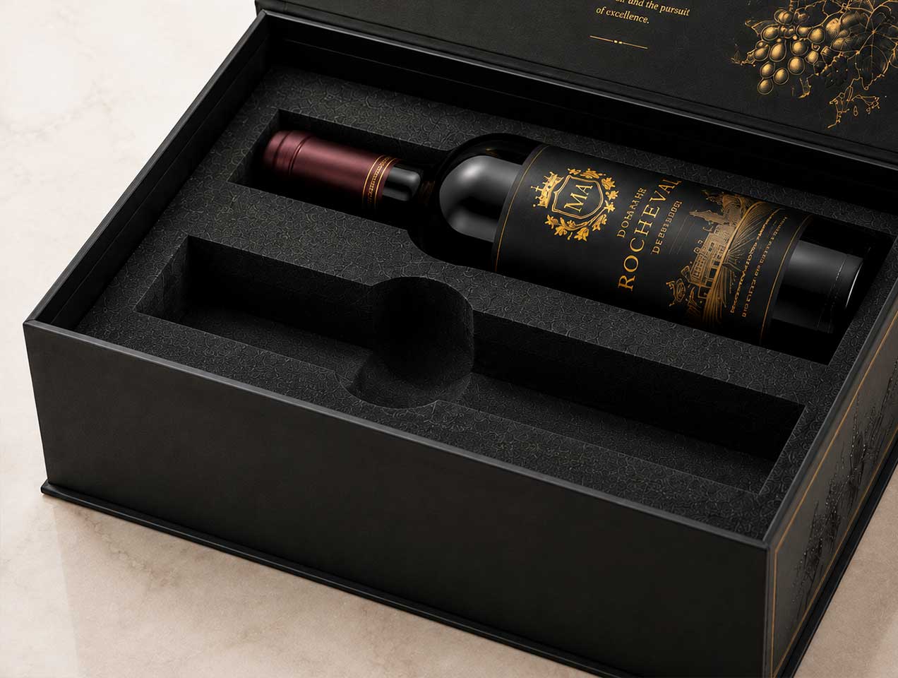 custom inserts for bottle