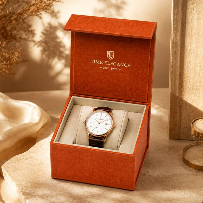 rigid watch gift box