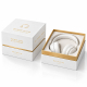 white headphone box