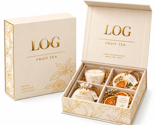 cream magnetic gift box