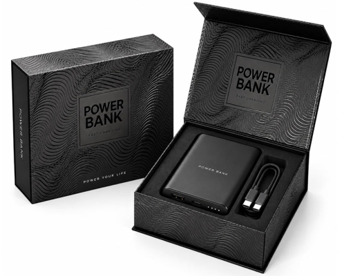 custom power bank packaging box