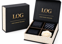 magnetic tie packaging box