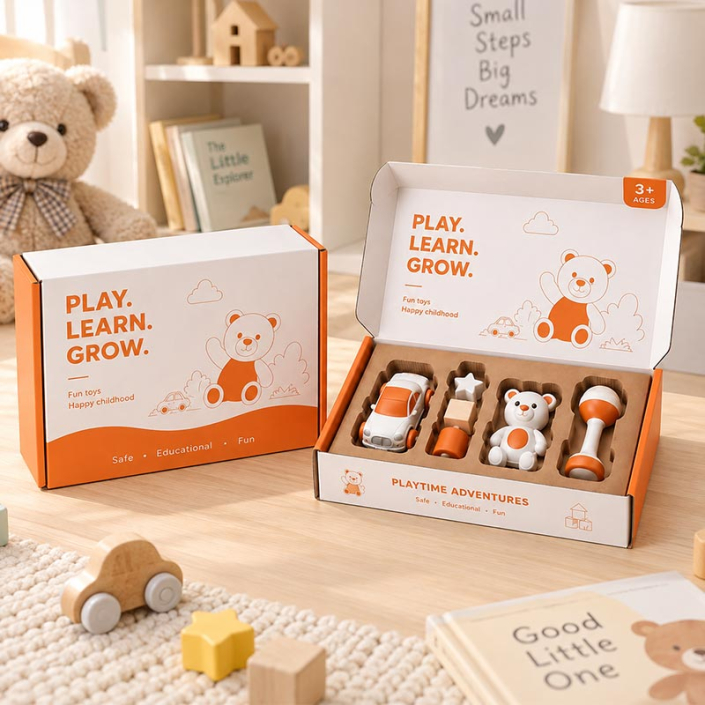 custom printed toy box kids toy packaging box