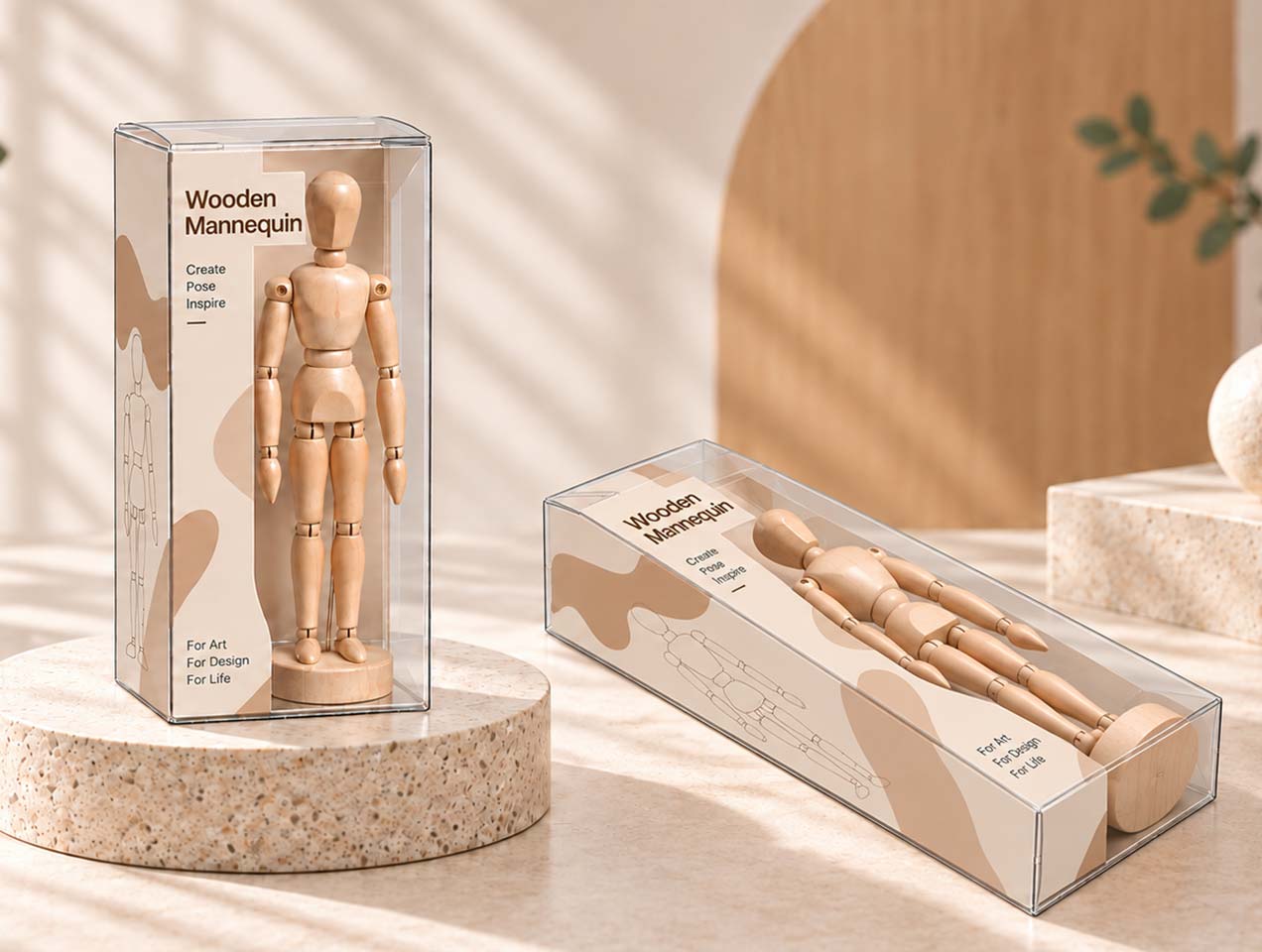 plastic packaging box manufacturers clear plastic figurine packaging