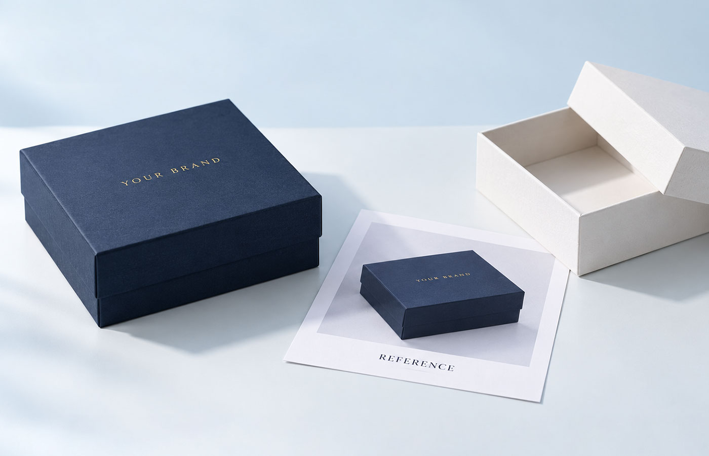 AI packaging design to real box