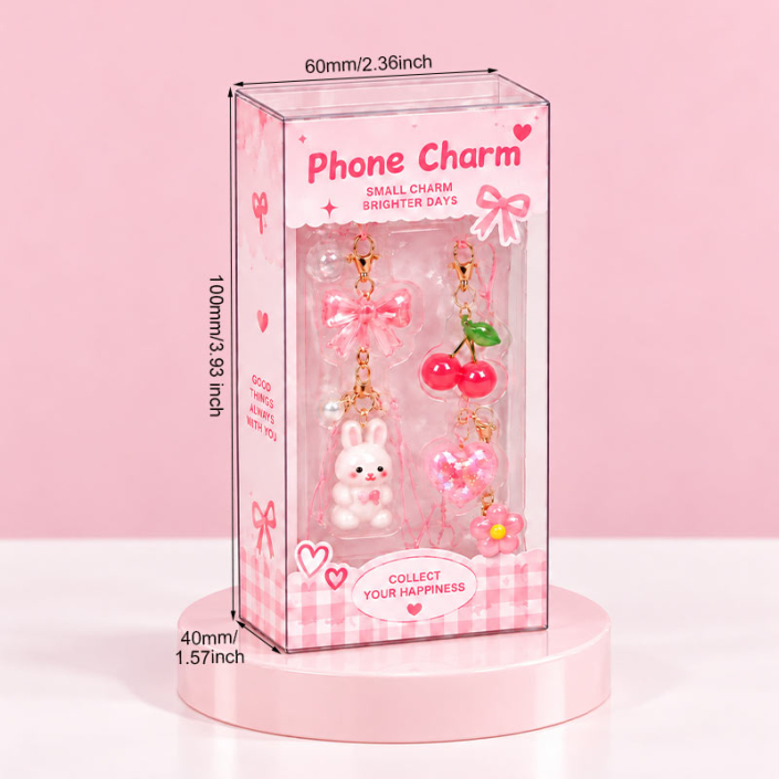 transparent accessory packaging box